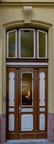 Jugendstil-Tür in der Weststadt von Karlsruhe