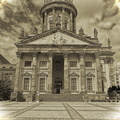 Der Französische Dom am Gendarmenmarkt in Berlin